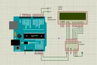 rangkaian lcd 16x2