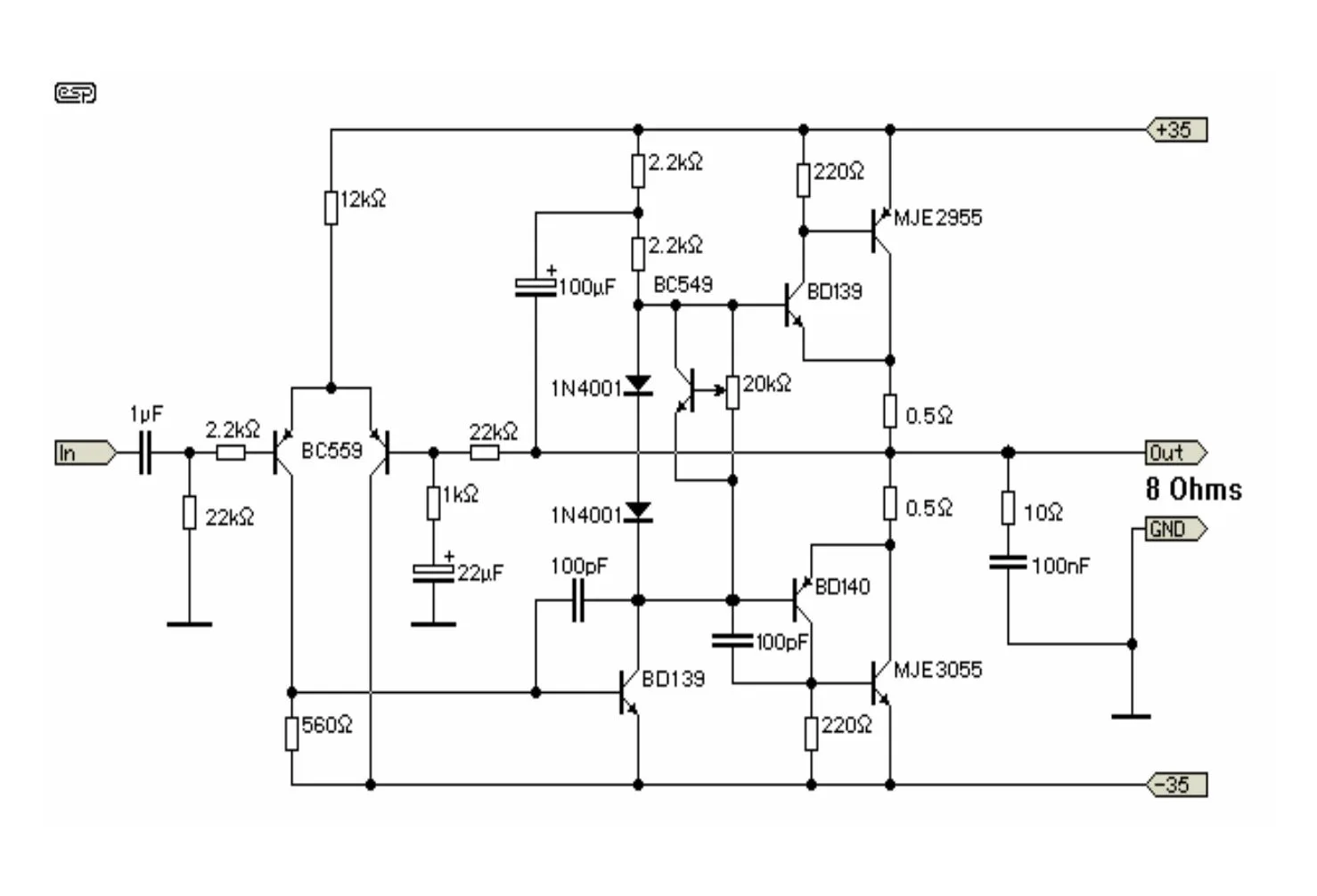 Pembuatan Skema Ampli Toa 60 Watt, Fungsi & Prinsip Kerja - Elektronike.id