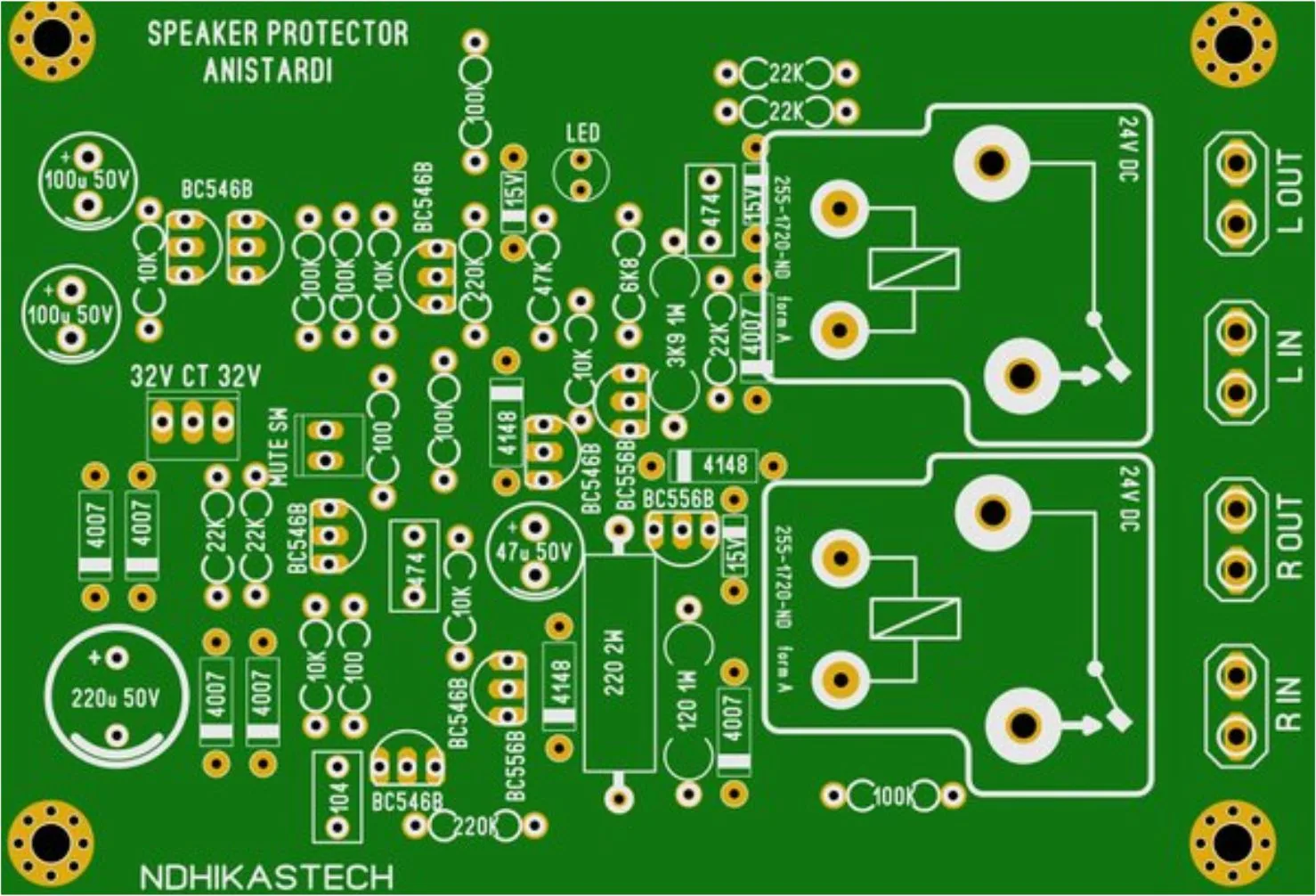 skema speaker protector anti konslet