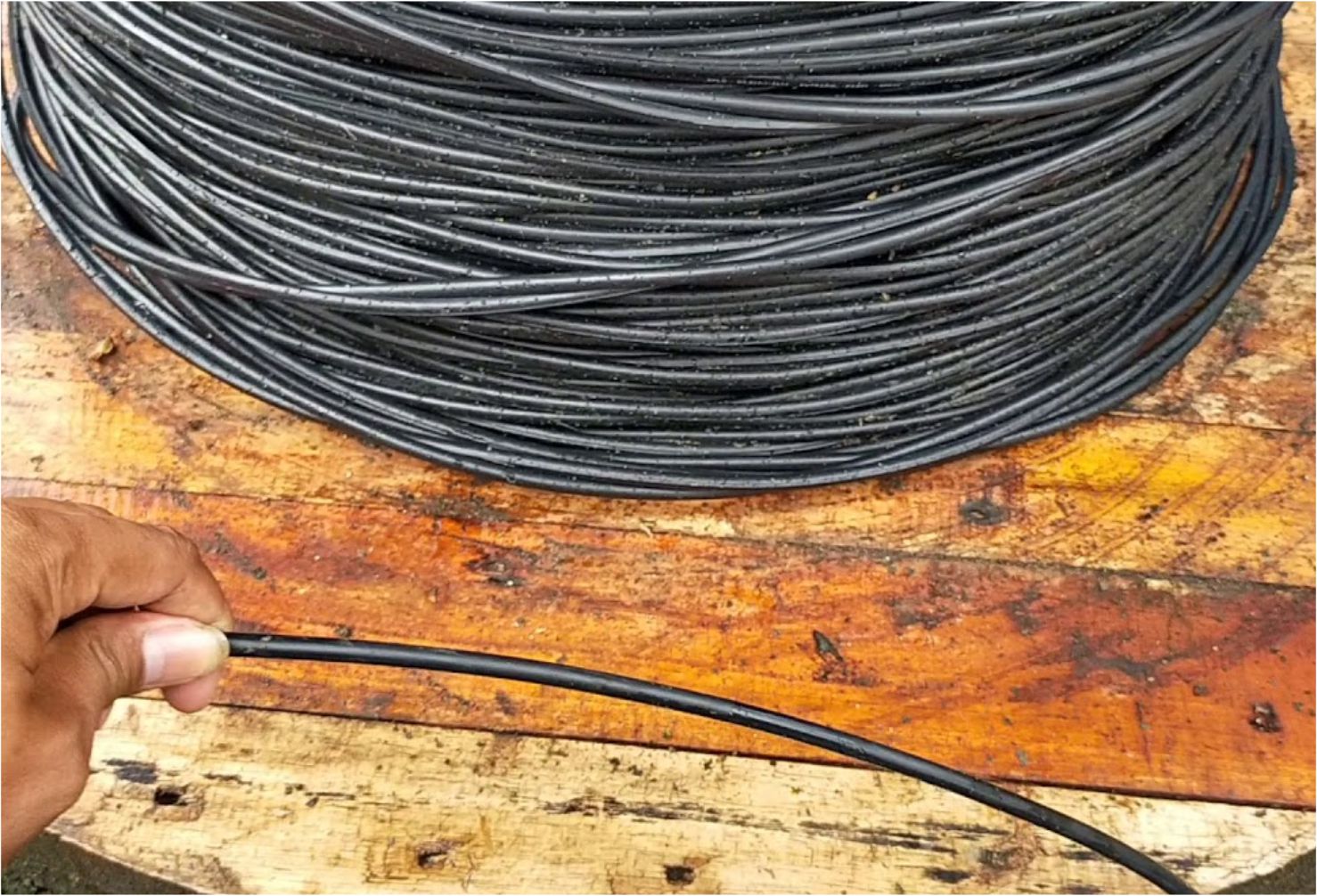 ukuran kabel twisted pln